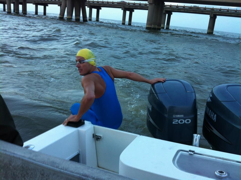 Mermaid Suit on Glynde Lake Pontchartrain