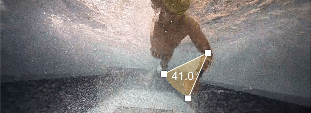Jones swim at 41 degrees for maximum power
